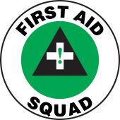 Hard Hat Stickers: First Aid Squad