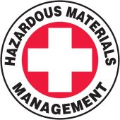 Hard Hat Stickers: Hazardous Materials Management
