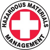 Hard Hat Stickers: Hazardous Materials Management