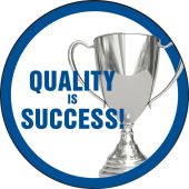 Hard Hat Stickers: Quality Is Success!