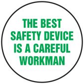 Hard Hat Stickers: The Best Safety Device Is A Careful Workman