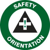Hard Hat Stickers: Safety Orientation (Symbol)