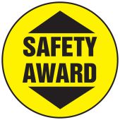 Hard Hat Stickers: Safety Award