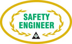 Hard Hat Stickers: Safety Engineer