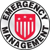 Emergency Response Reflective Helmet Sticker: Emergency Management
