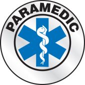 Emergency Response Reflective Helmet Sticker: Paramedic
