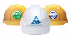 Custom Hard Hat Stickers