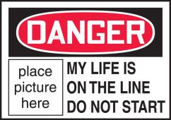 Lockout / Tagout Safety Labels