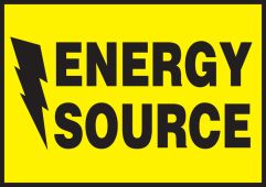 Lockout / Tagout Safety Labels