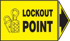 Lockout / Tagout Safety Labels