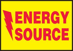 Lockout / Tagout Safety Labels