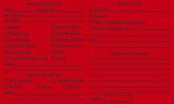 Red Tag label
