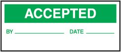 Production Control, Inspection, and Calibration Label: Accepted