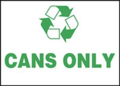 Safety Label: Cans Only