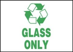 Safety Label: Glass Only