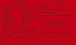 Red Tag Label: General Information ... Action To Take