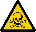 ISO Warning Safety Label: Toxic Material (2011)