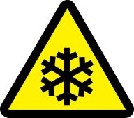 ISO Safety Label - Warning - 2003/2011