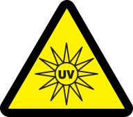 ISO Safety Label - ISO UV Hazard - 2003/2011