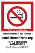 Smoking Control Safety Labels