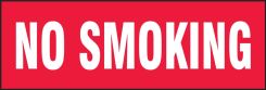 Safety Label: No Smoking