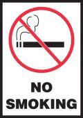 Safety Label: No Smoking