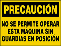 SPANISH SAFETY LABEL