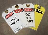 Custom Tag Materials: HS-Laminate Signs And Tags