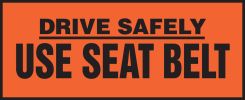 Drive Safely Safety Label: Use Seat Belt