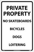 PRIVATE PROPERTY SIGN