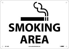SMOKING AREA SIGN