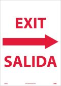 EXIT SIGN - BILINGUAL