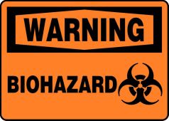 Warning Safety Sign: Biohazard