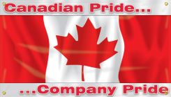 Safety Banners: Canadian Pride - Company Pride