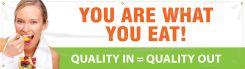 WorkHealthy™ Banners: You Are What You Eat