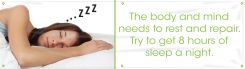 WorkHealthy™ Banners: The Body And Mind Needs To Rest And Repair