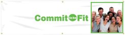 Campaign Kick-Off Banner: Commit To Be Fit