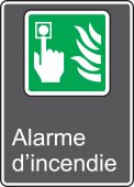 CSA Safety Sign: Alarme D'Incendie