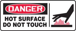 OSHA Safety Sign: Hot Surface - Do Not Touch