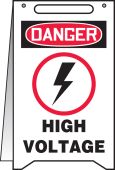 OSHA Danger Fold-Ups® : High Voltage