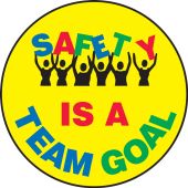 Carpet Decals: Safety Is A Team Goal
