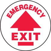 Carpet Decals: Emergency Exit