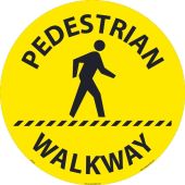 Walk-On Slip-Gard™ Floor Sign - Pedestrian Walkway