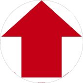 Walk-On Slip-Gard™ Floor Sign - Red Arrow