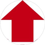 Walk-On Slip-Gard™ Floor Sign - Red Arrow