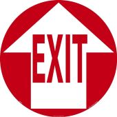 Walk-On Slip-Gard™ Floor Sign - Exit