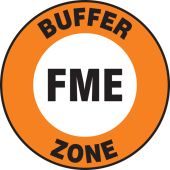 FME Slip-Gard™ Floor Sign: Buffer Zone