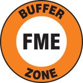 FME Slip-Gard™ Floor Sign: Buffer Zone