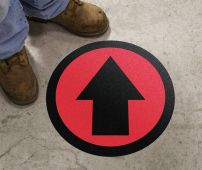 Slip-Gard™ Floor Sign: Arrow