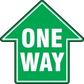 Slip-Gard™ Floor Sign: One Way